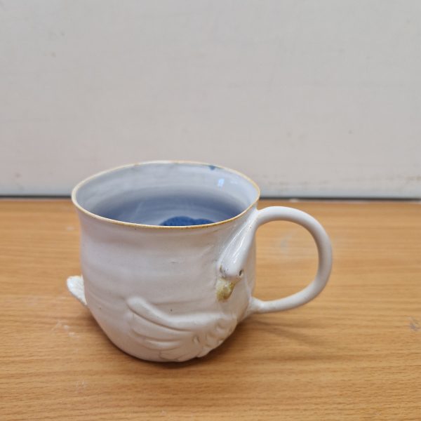 tasse cygne céramique