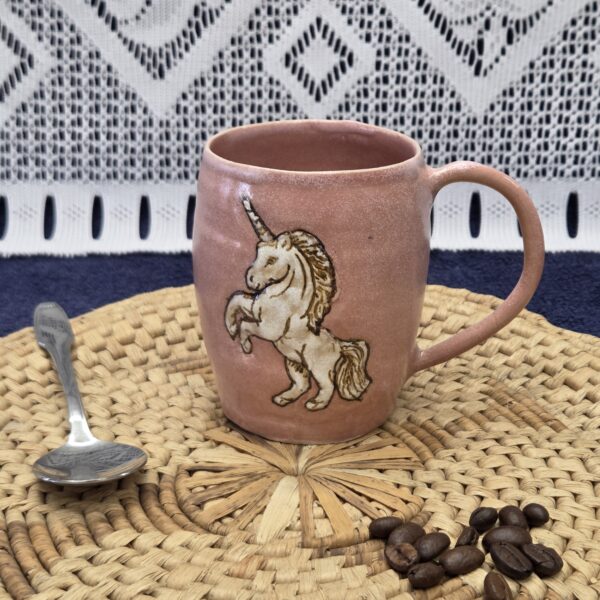 Tasse Rose Licorne