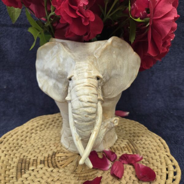 Vase décoratif éléphant